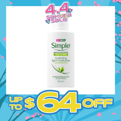 SIMPLE - Kind to Skin Hydrating Light Moisturiser 125ml