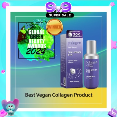 COLLAGEN BY WATSONS - Dual Retinol & Ha Supreme Serum (Vegan Collagen Collume 20X More Powerful) 35ml image