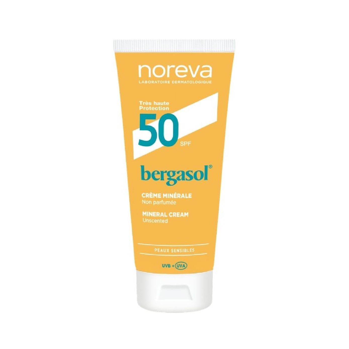 Bergasol Expert Mineral Cream Unscented Sunscreen SPF 50 40ml image