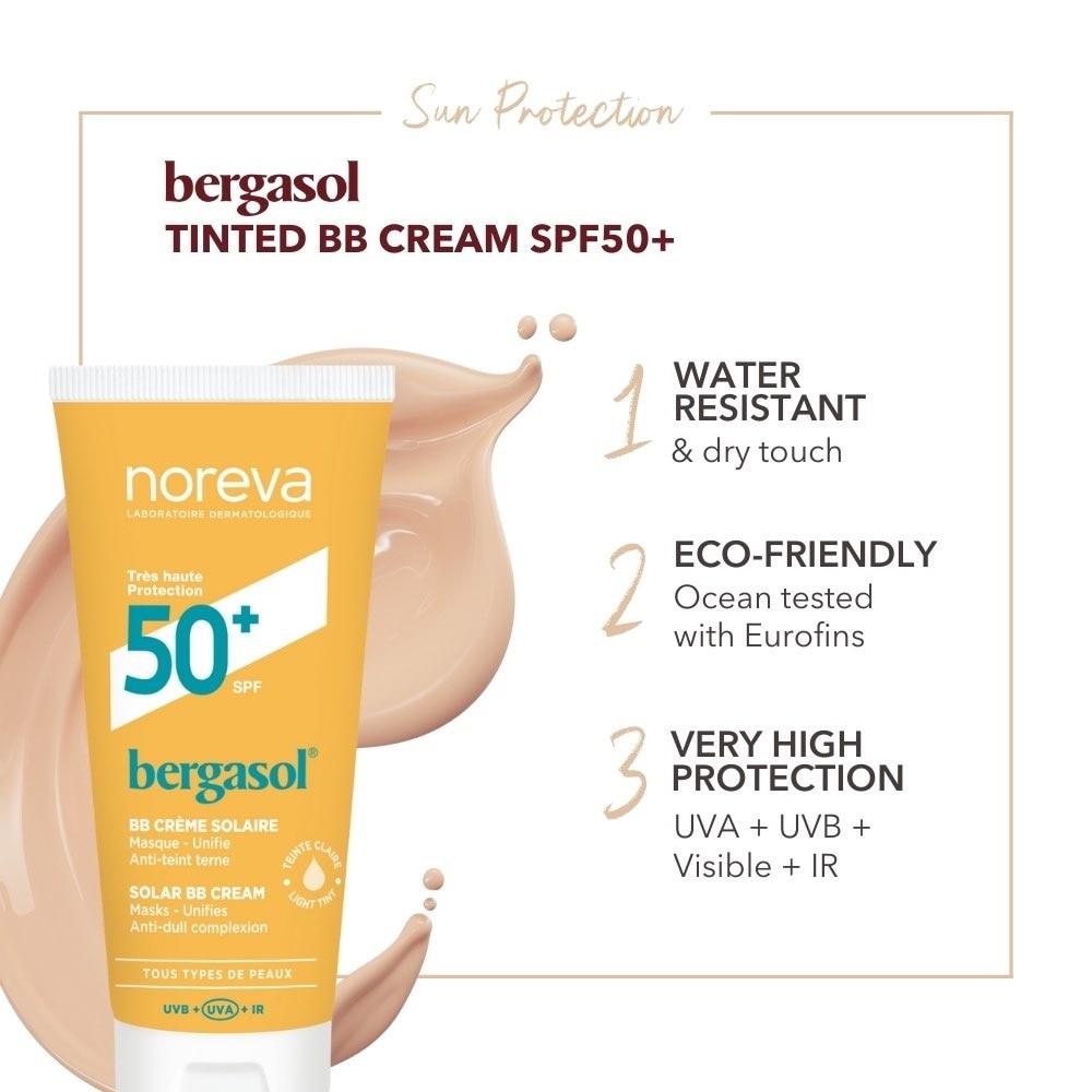 Bergasol Expert Bb Cream Light Spf50+ (Light Coverage Tinted Sunblock) 40ml