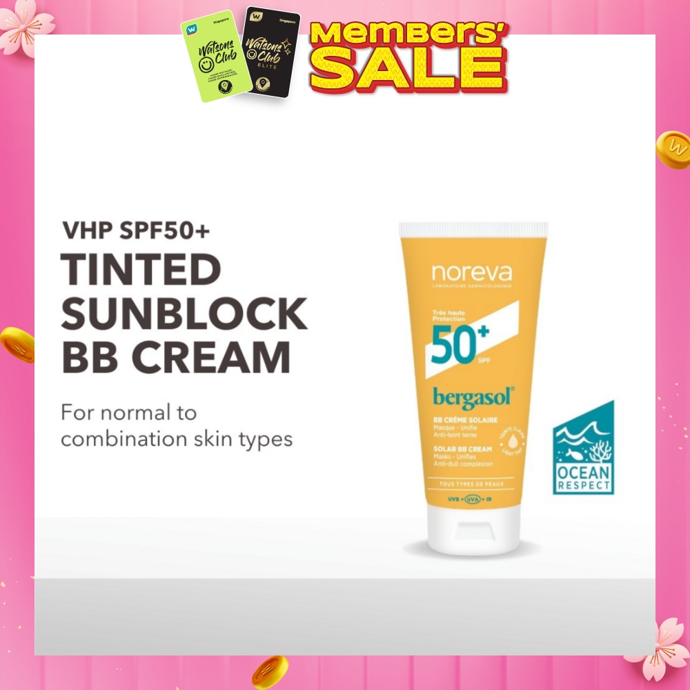 Bergasol Expert Bb Cream Light Spf50+ (Light Coverage Tinted Sunblock) 40ml