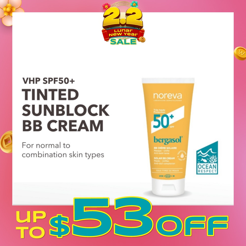 Bergasol Expert Bb Cream Light Spf50+ (Light Coverage Tinted Sunblock) 40ml