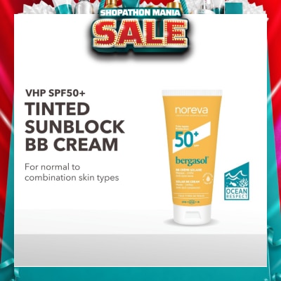 NOREVA - Bergasol Expert Bb Cream Light Spf50+ (Light Coverage Tinted Sunblock) 40ml