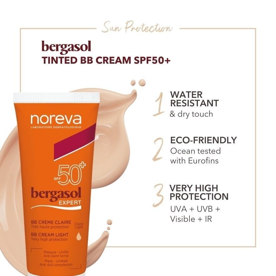 Bergasol Expert Bb Cream Light Spf50+ (Light Coverage Tinted Sunblock) 40ml