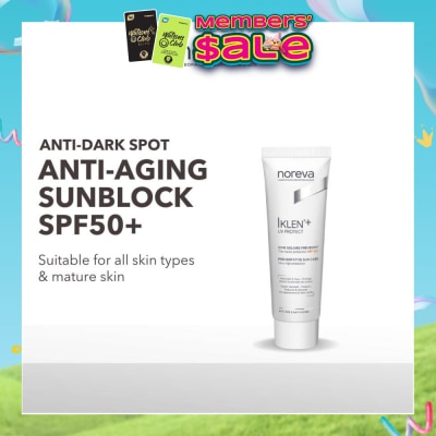 NOREVA - Iklen+ Uv Protect Preventive Suncare Vhp Spf 50+ (Anti Aging Sunblock + Anti Dark Spot) 30ml