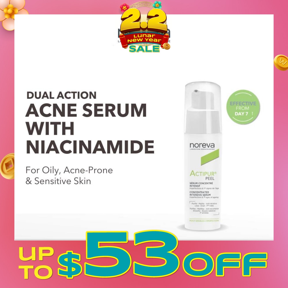 Actipur Peel Concentrated Intensive Serum (Peeling Serum + Niacinamide For Oily, Acne Prone Skin) 30ml (Expiry: Sep`2026)