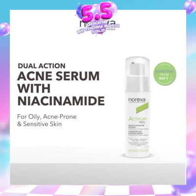 NOREVA - Actipur Peel Concentrated Intensive Serum (Peeling Serum + Niacinamide For Oily, Acne Prone Skin) 30ml