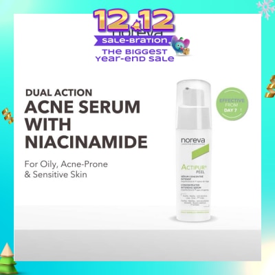 NOREVA Actipur Peel Concentrated Intensive Serum (Peeling Serum + Niacinamide For Oily, Acne Prone Skin) 30ml (Expiry: Sep`2026)
