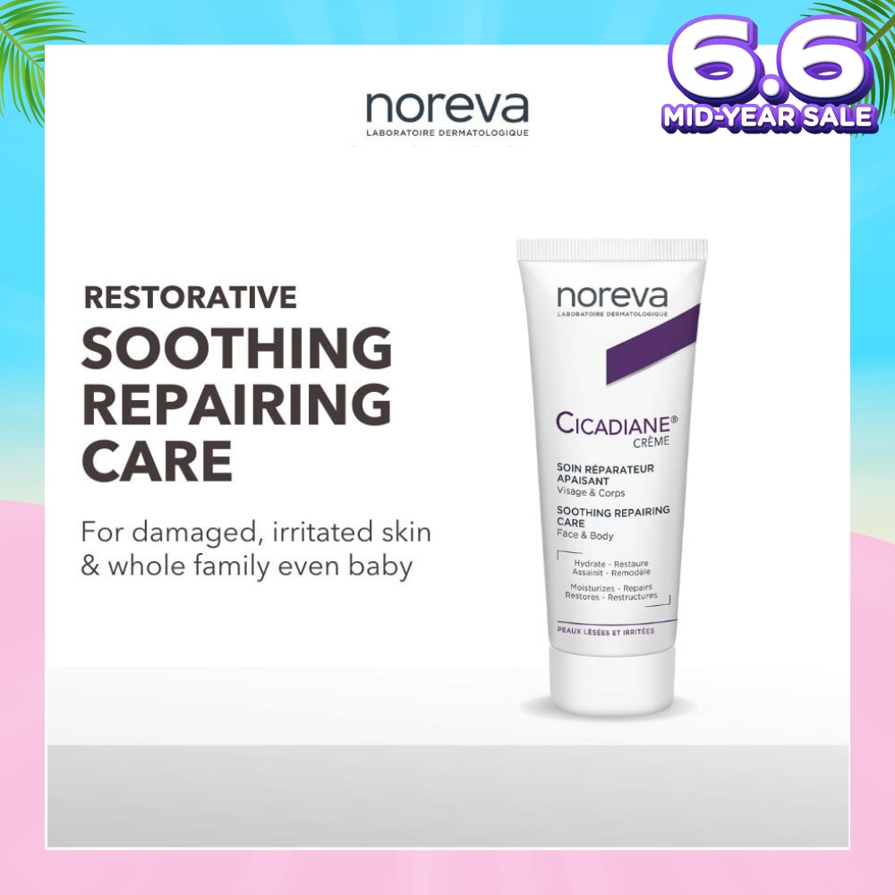 Cicadiane Soothing Repair Cream For Dry, Damaged Or Irritated Skin (For Face, Body And Peri Mucous Area) 40ml