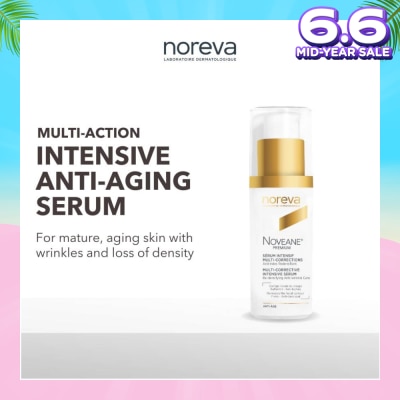 NOREVA Noveane Multi Corrective Intensive Serum (Anti Aging + Anti Wrinkle Serum With Hyaluronic Acid) 30ml