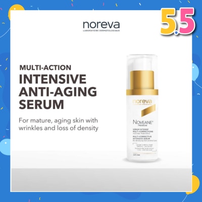 NOREVA Noveane Multi Corrective Intensive Serum (Anti Aging + Anti Wrinkle Serum With Hyaluronic Acid) 30ml