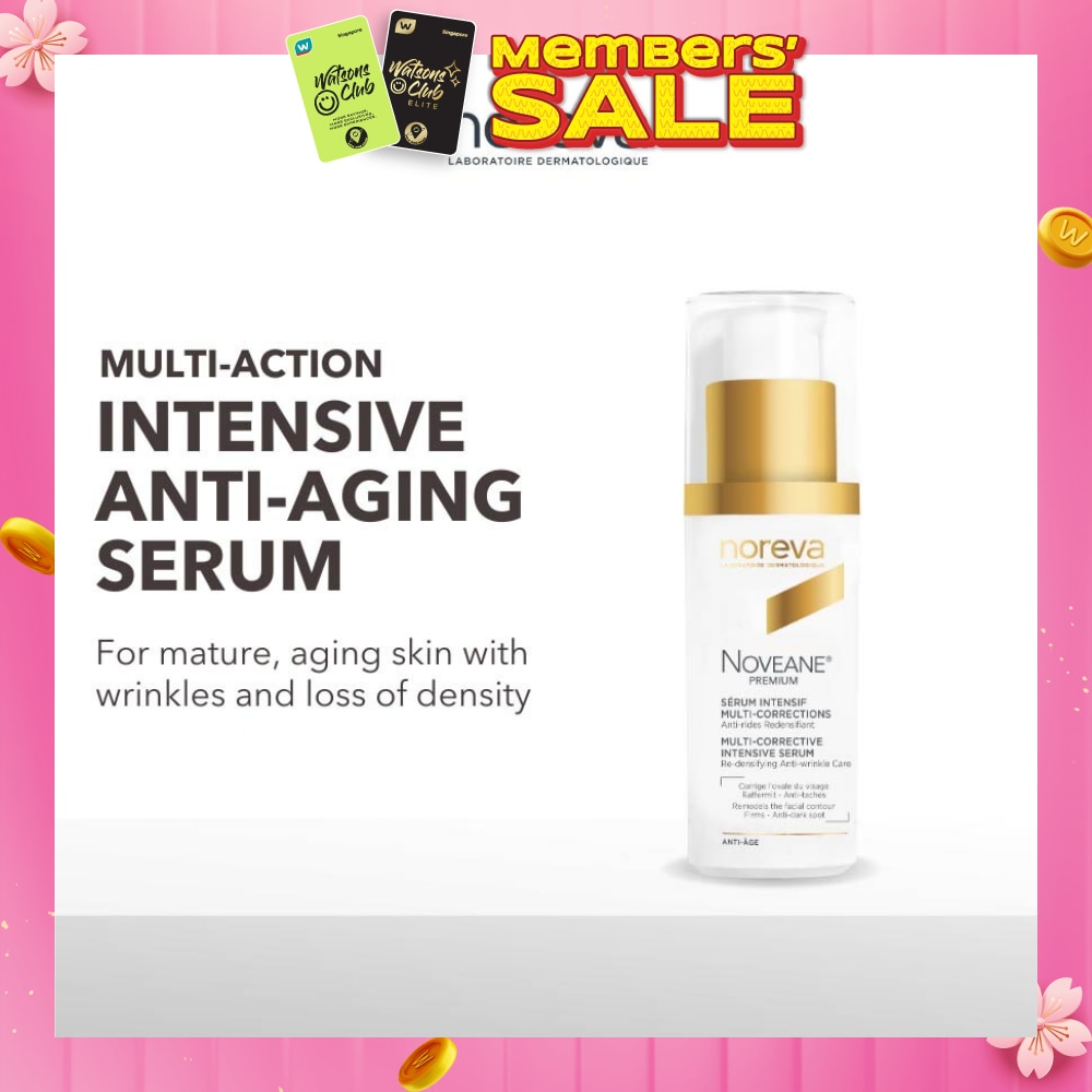 Noveane Multi Corrective Intensive Serum (Anti Aging + Anti Wrinkle Serum With Hyaluronic Acid) 30ml