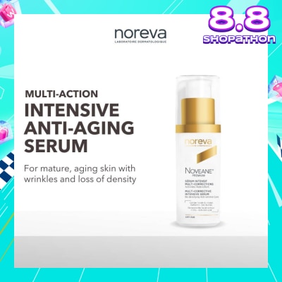 NOREVA Noveane Multi Corrective Intensive Serum (Anti Aging + Anti Wrinkle Serum With Hyaluronic Acid) 30ml