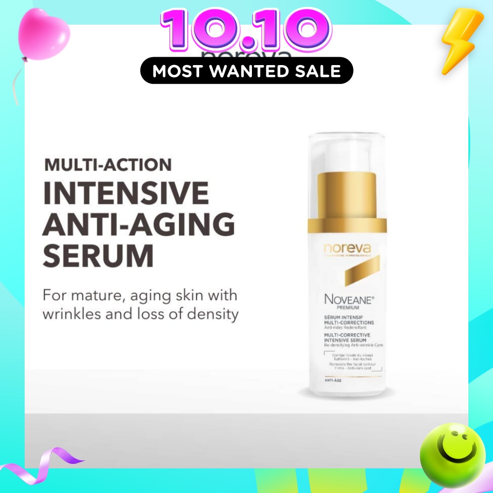 Noveane Multi Corrective Intensive Serum (Anti Aging + Anti Wrinkle Serum With Hyaluronic Acid) 30ml image