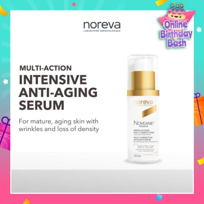 NOREVA Noveane Multi Corrective Intensive Serum (Anti Aging + Anti Wrinkle Serum With Hyaluronic Acid) 30ml