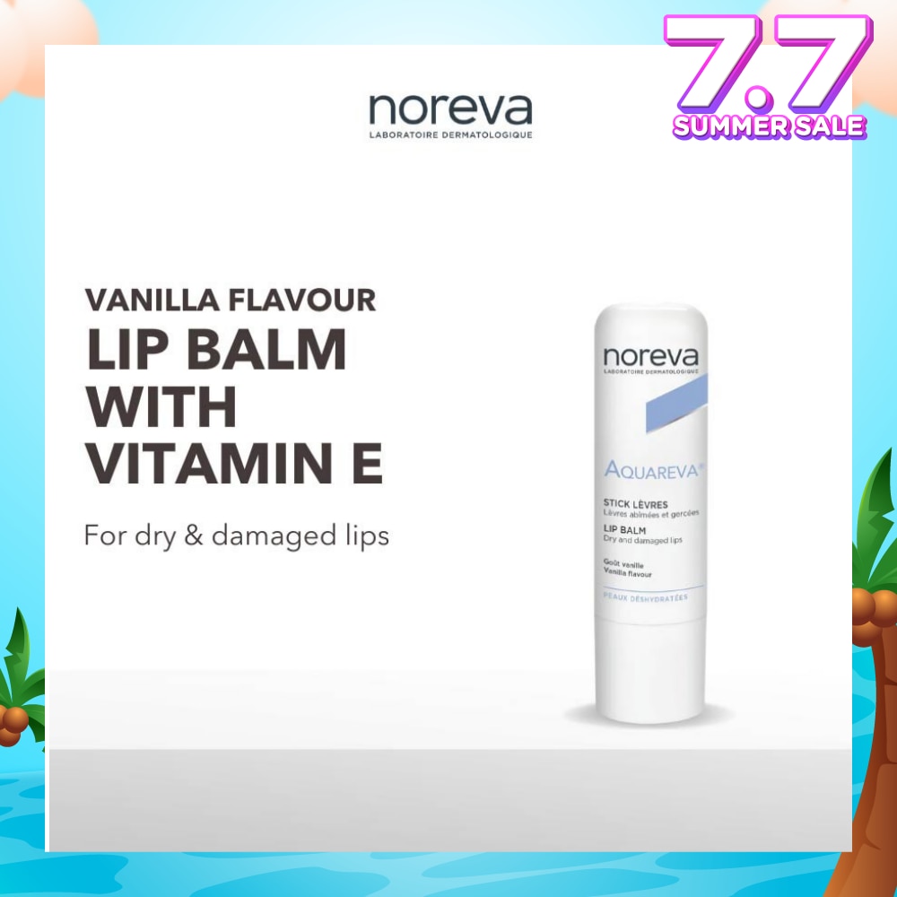 Aquareva Moisturizing Lip Balm With Vanila Flavour 4g