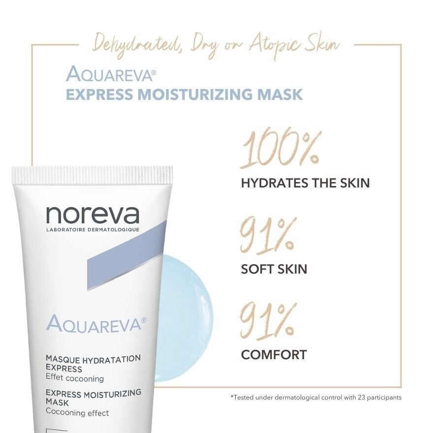 Aquareva Express Moisturizing Mask With Hyaluronic Acid 50ml