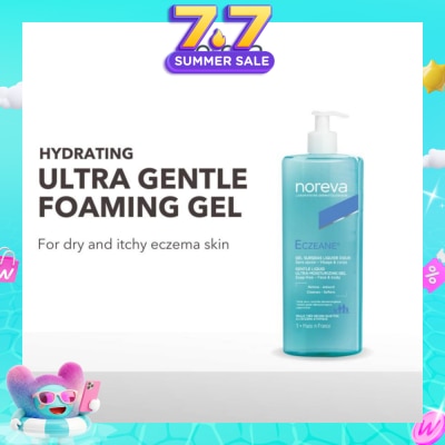 NOREVA - Eczeane Gentle Foaming Gel (For Eczema, Dry To Atopic Skin, Face, And Body) 1000ml