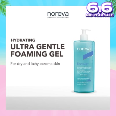 NOREVA Eczeane Gentle Foaming Gel (For Eczema, Dry To Atopic Skin, Face, And Body) 1000ml