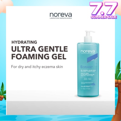 NOREVA Eczeane Gentle Foaming Gel (For Eczema, Dry To Atopic Skin, Face, And Body) 1000ml