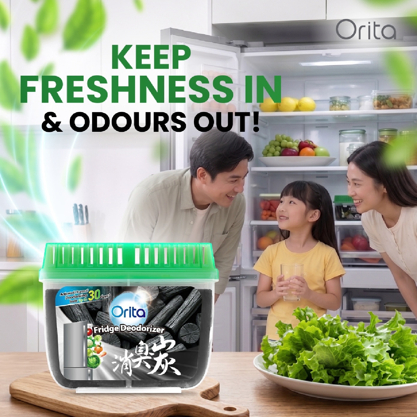 Fridge Deodorizer Charcoal 150g image