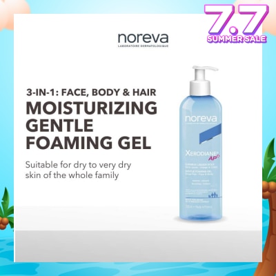 NOREVA Xerodiane Ap+ Gentle Foaming Gel (For Very Dry & Atopic Skin & Suitable For Whole Family) 745ml