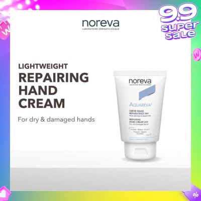 NOREVA Aquareva Repairing Hand Cream 24 Hour (For Dry & Cracked Hand) 50ml