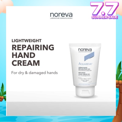 NOREVA Aquareva Repairing Hand Cream 24 Hour (For Dry & Cracked Hand) 50ml