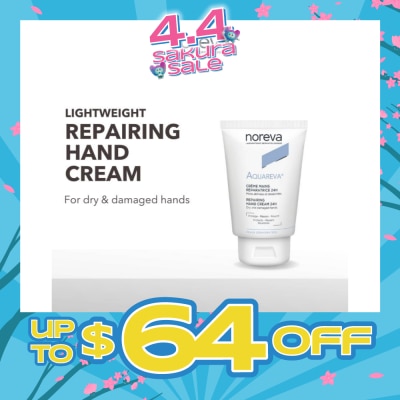 NOREVA - Aquareva Repairing Hand Cream 24 Hour (For Dry & Cracked Hand) 50ml