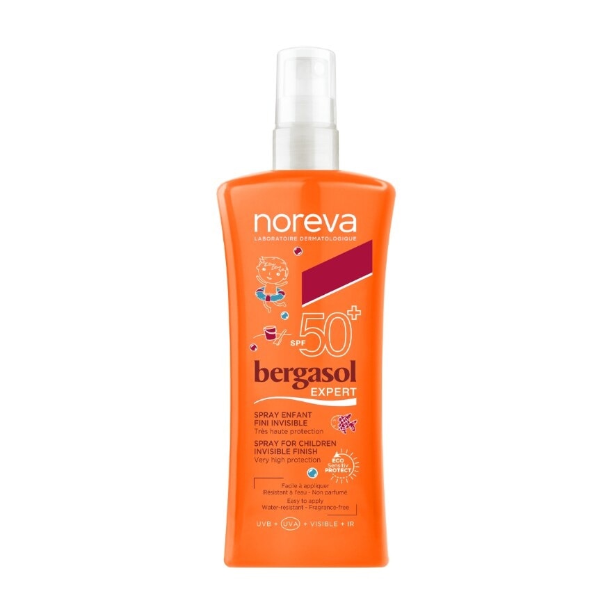 Bergasol Expert Children'S Spray Spf50+ (Children's Sunblock Spray, Suitable From 3 Years Old) 125ml