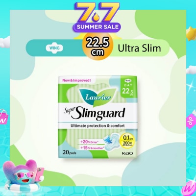 LAURIER - Super Slimguard Day Wing Sanitary Pad 22.5cm 20s