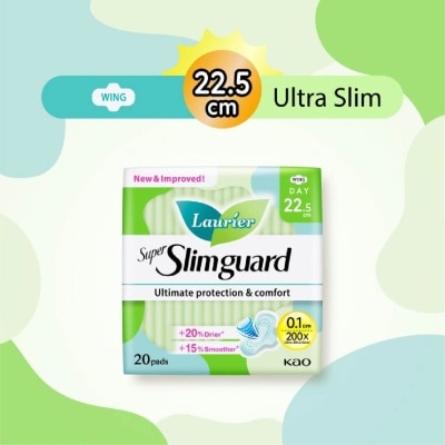 LAURIER Super Slimguard Day Wing Sanitary Pad 22.5cm 20s