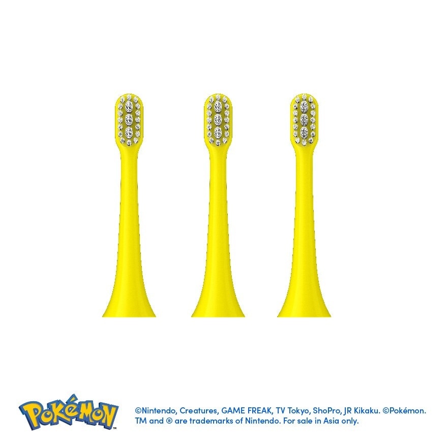 Sonic™ Go Electric Type Brush Head (Customized Pikachu Design) 3s