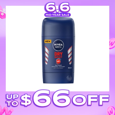 NIVEA - Deo (M) Stick Dry Impact 40ml (Expiry: Mar`2027)