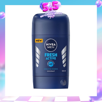 NIVEA - Nivea Man Fresh Active Deodorant Stick 40ml