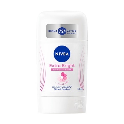 NIVEA - Extra Brightening Anti-Perspirant Deodornt Stick (Helps Restore Skin Natural Tone) 50ml