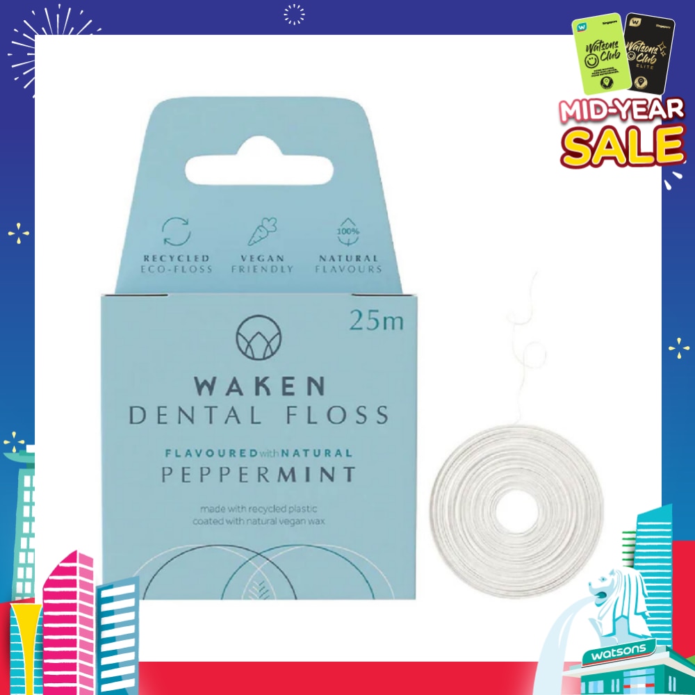 Peppermint Eco-Friendly Dental Floss (25Metres)