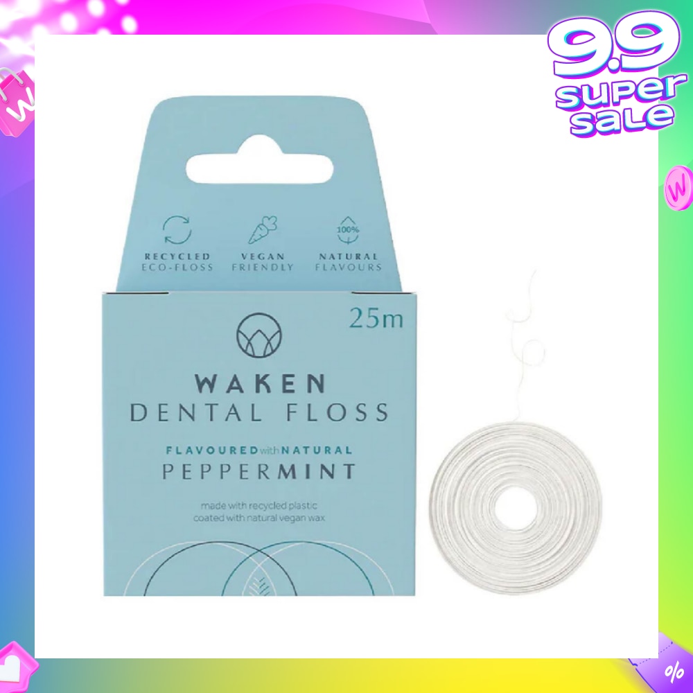 Peppermint Eco-Friendly Dental Floss (25Metres)