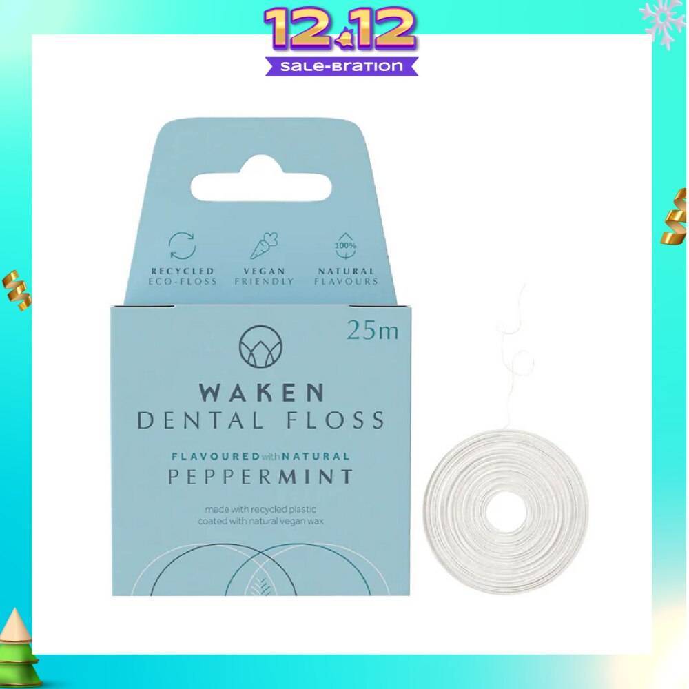 Peppermint Eco-Friendly Dental Floss (25Metres)