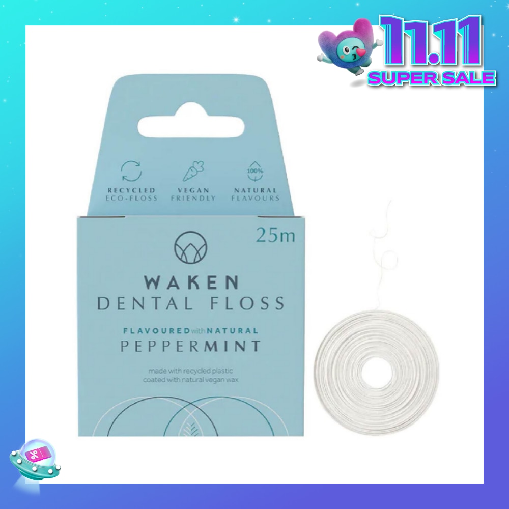 Peppermint Eco-Friendly Dental Floss (25Metres)