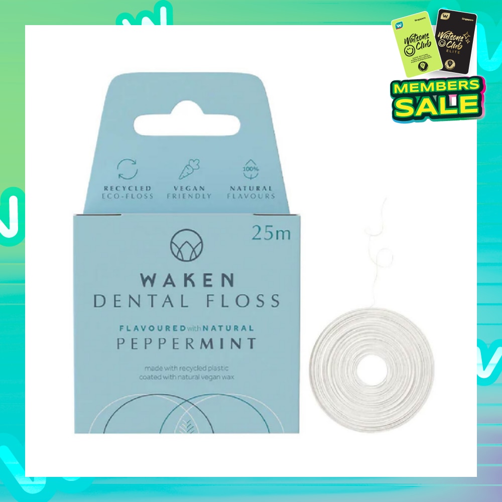Peppermint Eco-Friendly Dental Floss (25Metres)
