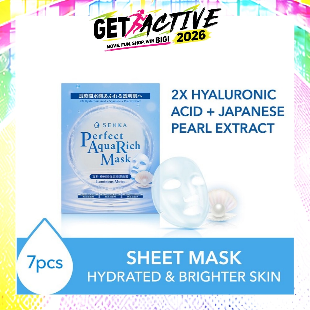 Perfect Aqua Rich Mask Luminous Moist (For Dry & Dull Skin) 7s image