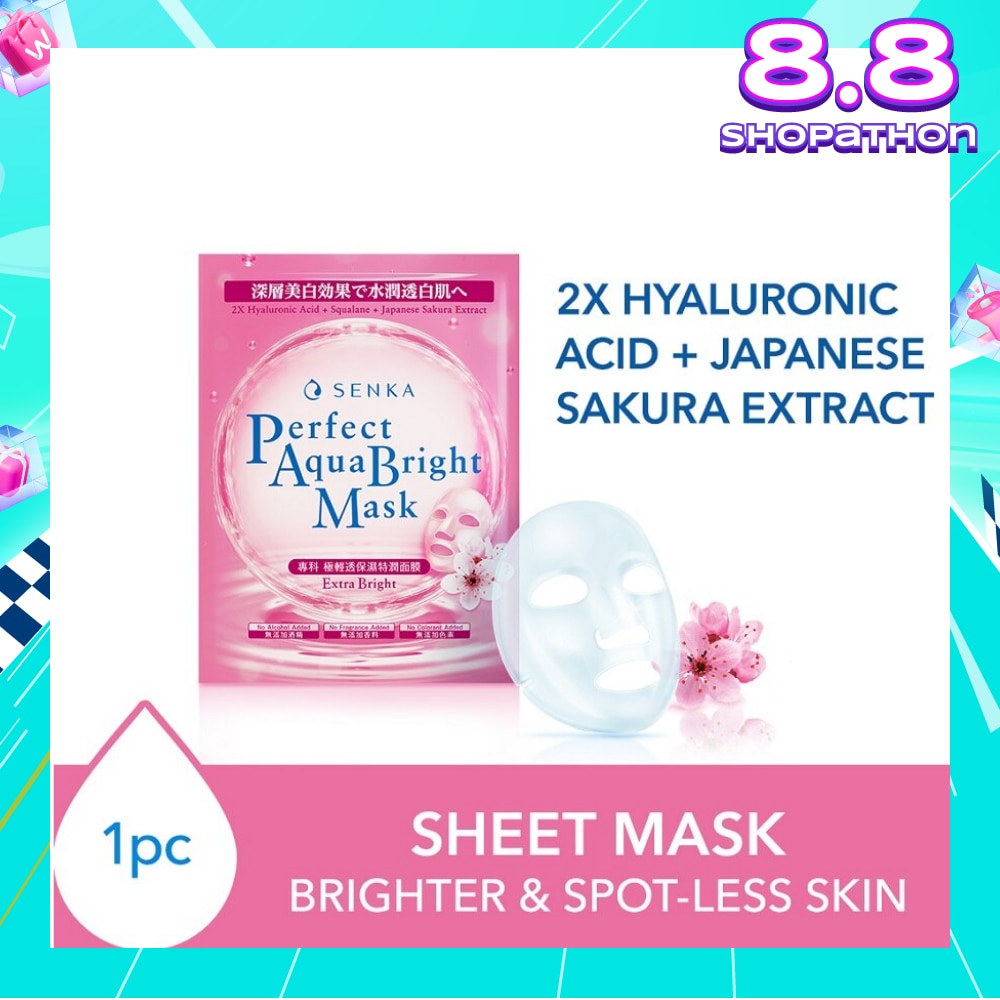 Perfect Aqua Bright Mask Extra Bright (For Dull Skin With Uneven Skin Tone) 1s