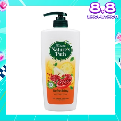 FOLLOW ME Nature's Path Refreshing Shower Gel 650ml