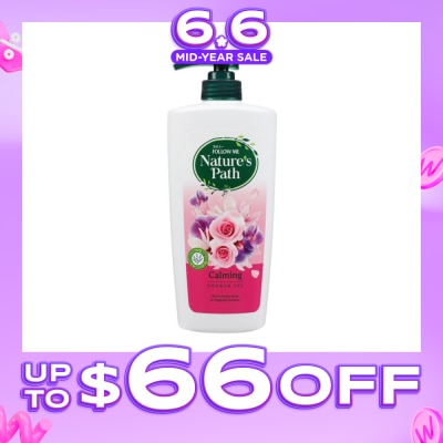 FOLLOW ME - Nature's Path Calming Shower Gel 650ml
