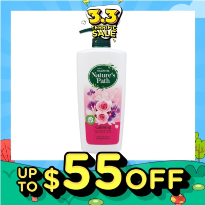 FOLLOW ME Nature's Path Calming Shower Gel 650ml