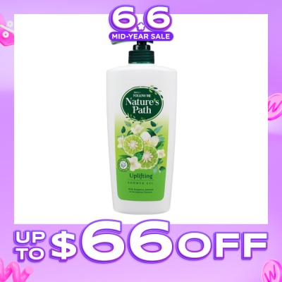 FOLLOW ME - Nature's Path Uplifting Shower Gel 650ml