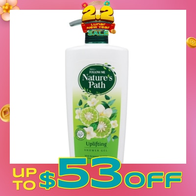 FOLLOW ME Nature's Path Uplifting Shower Gel 650ml
