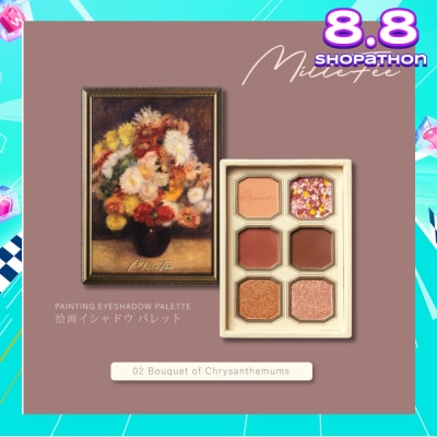 MILLEFEE Painting Eyeshadow 02 Bouquet of Chrysanthemums 6g