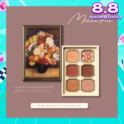 MILLEFEE Painting Eyeshadow 02 Bouquet of Chrysanthemums 6g